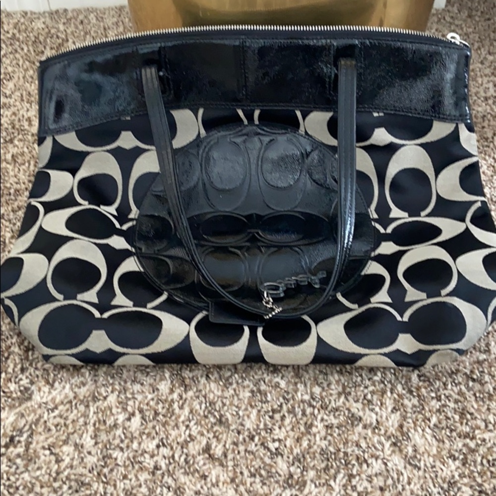 Authentic Coach Satchel LIKE NEW